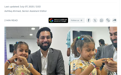 Hope for children: Pakistani startup fits first smart brain controlled prosthetic arm in Gaza